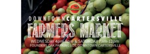 farmers, market, downtown, cartersville