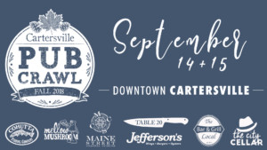 downtown cartersville, fall pub crawl, fall 2018, cartersville, georgia, north georgia